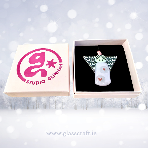Fused Glass Baby Angel