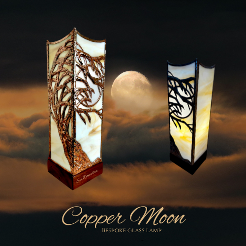 Copper Moon Lamp-Available