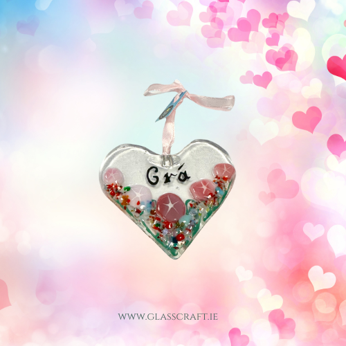 heart with text handmade in ireland