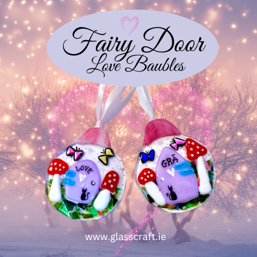 fairy door bauble handmade christmas decorations