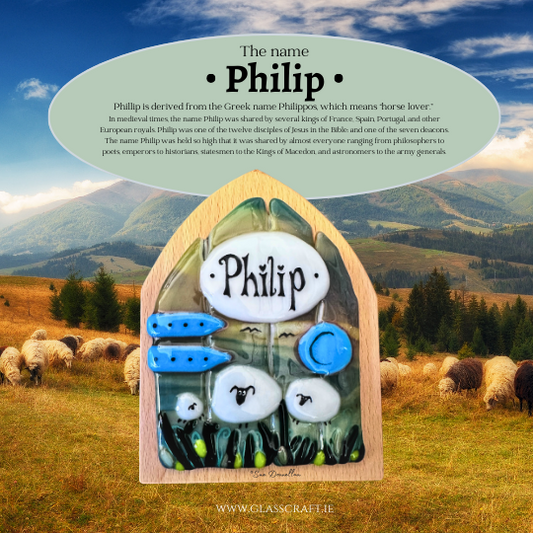 SHEEP Fairy Door WITH NAME