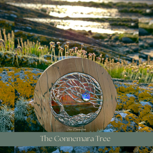 glass bespoke lamps by SUE Donnellan
