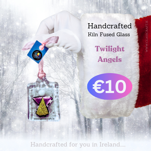 glass angel made in ireland christmas gifts