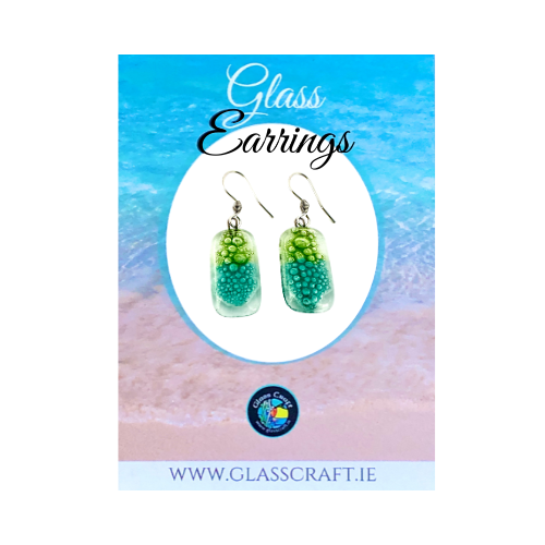 handmade in ireland glass earrings