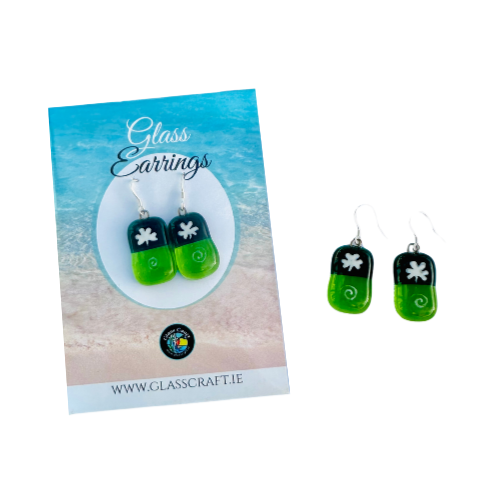 handmade glass earrings Sue Donnellan