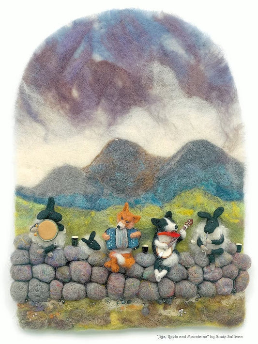 felt work print