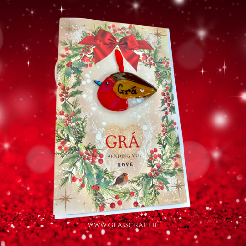 Grá Robin Card