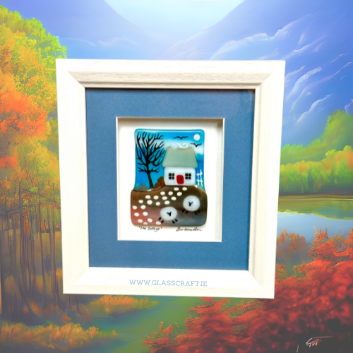 glass artist ireland making fused glass