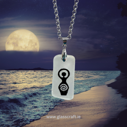 sea glass pendant SUE Donnellan