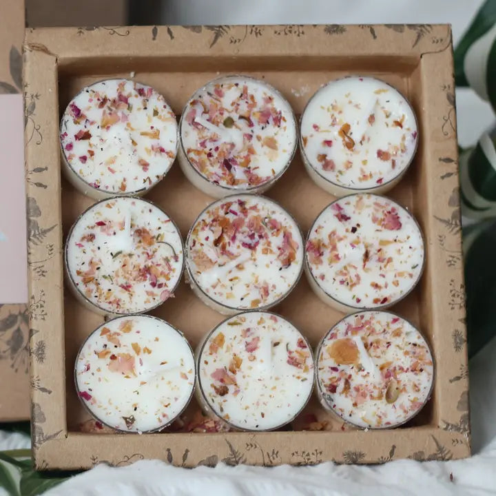 Morning Blossom Tea Lights Box 9