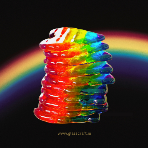pride rainbow hearts made in ireland
