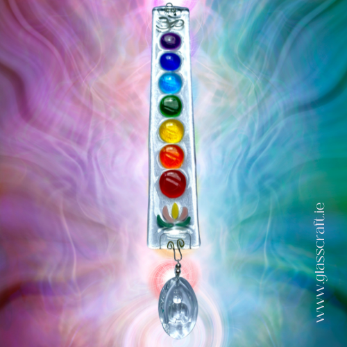 chakra sun catcher handmade