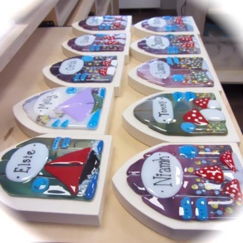 fairy doors in the making