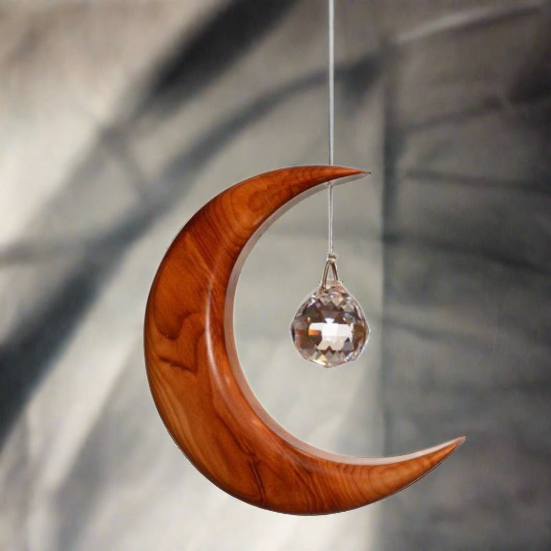 handmade sun catcher with crystal