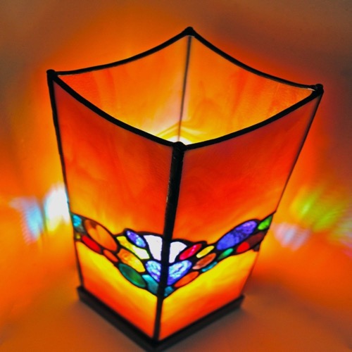 stained glass lamps ireland