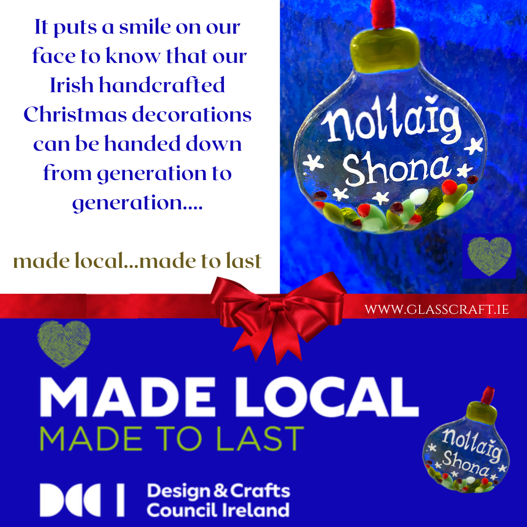 nollaig shona christmas decorations made in ireland galway