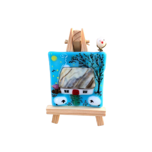 cottage and Irish sheep gift