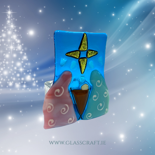 christmas crib handmade in Ireland