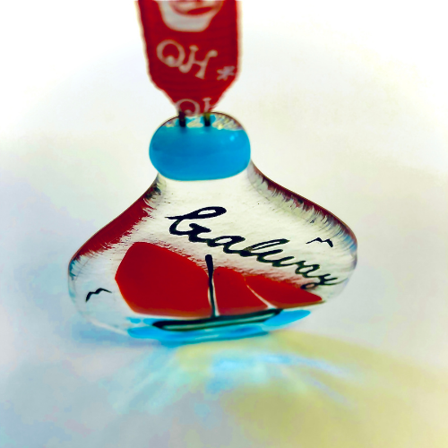 christmas galway gifts boat in glass