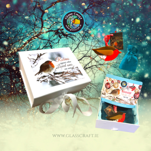 christmas robin gift for Christmas handmade in spiddal Ireland