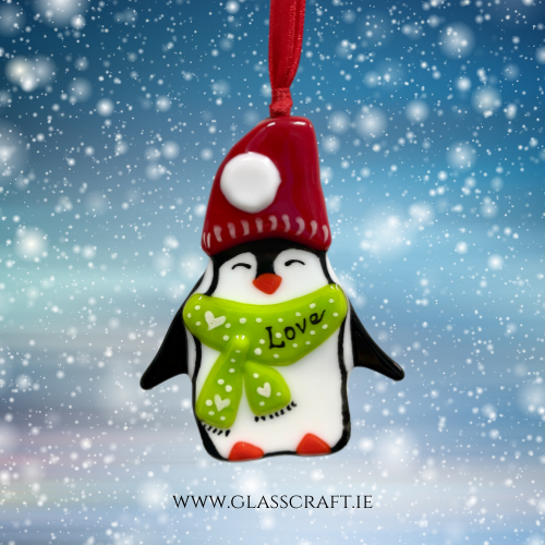 handmade christmas decorations penguin Ireland
