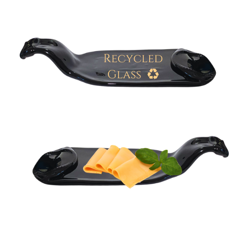 Recycled glass bottle made in Ireland