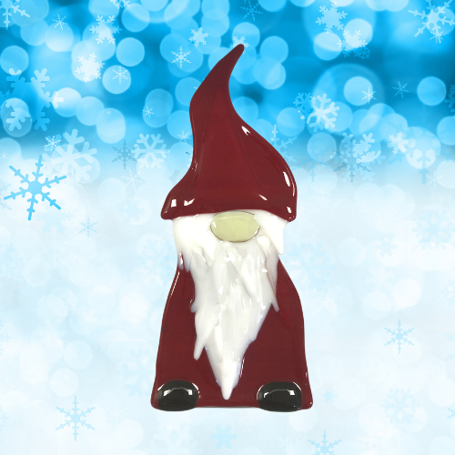 fused glass Irish artist christmas decoration