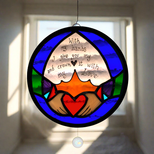 handmade stained glass artist ireland