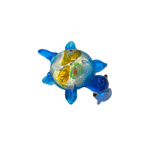 glass turtle gift
