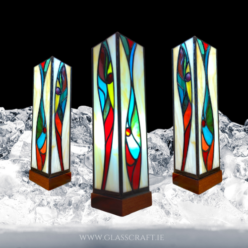 stained glass artist ireland lamp maker